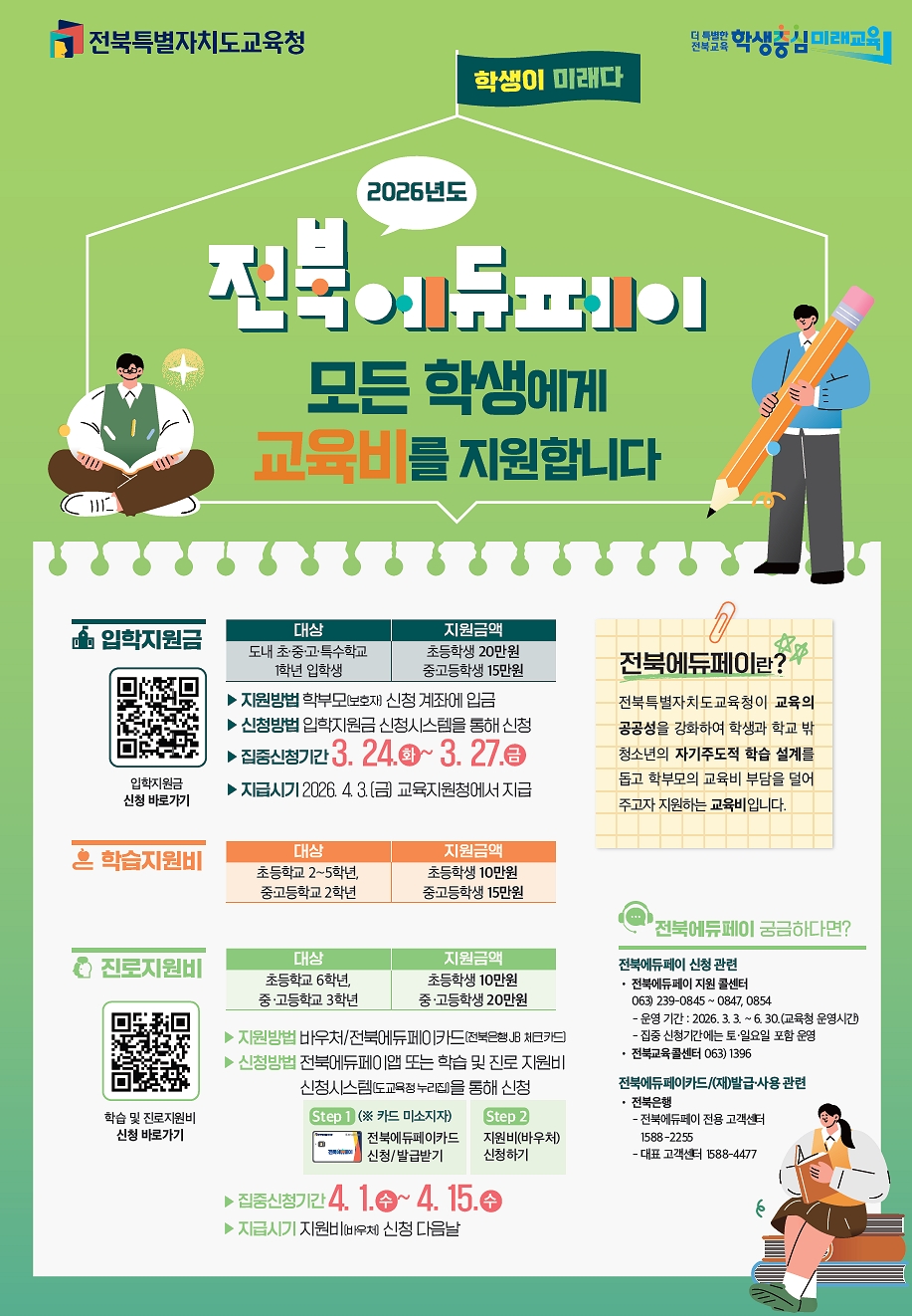 2026년도 전북에듀페이 지원 안내 이미지(1)