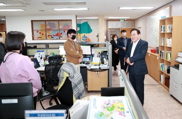 전주교육지원청 직원 격려