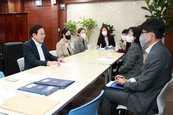 전북보건교사회 간담회