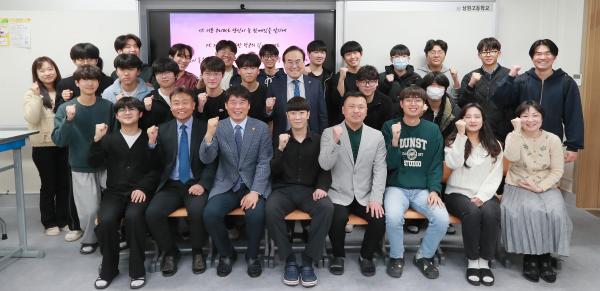 수험생 야간 자율학습 현장탐방_남원고