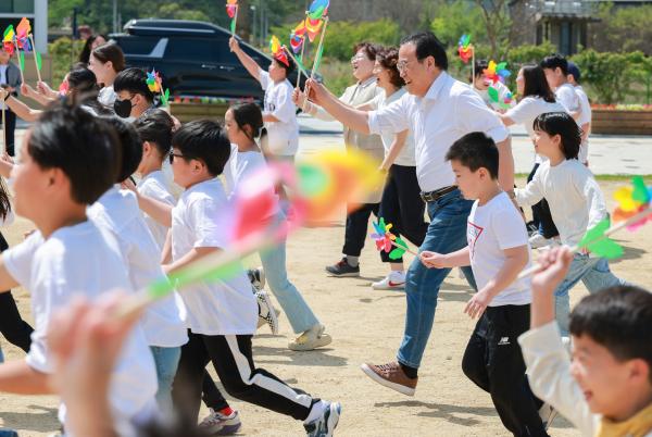 통합교육 협력 모델학교(정다운학교) 완주 청명초 방문