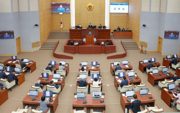 제418회 전북특별자치도의회 임시회 개회