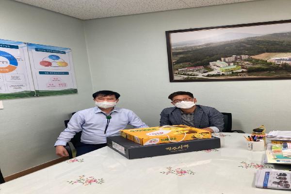 전라북도교육청교육연수원, 사회복지시설과 보훈가족에 후원물품 전달