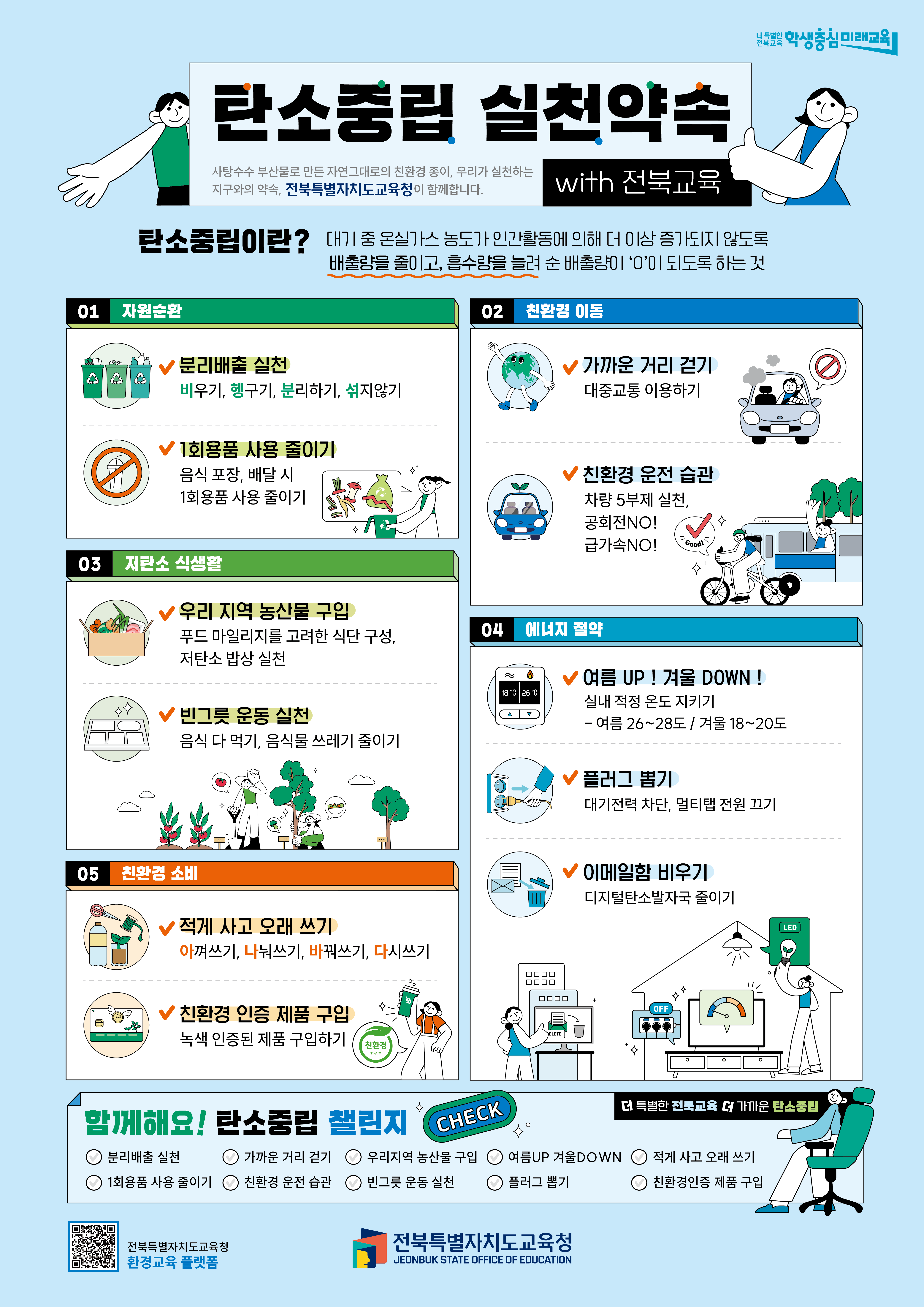 [탄소중립 실천 약속] 포스터,리플릿 원본파일 이미지(1)