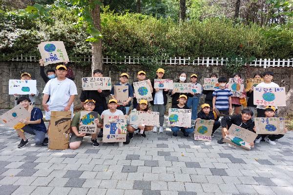 9.23. 기후정의행진 ‘익산 초등학생 거리 캠페인 활동’진행